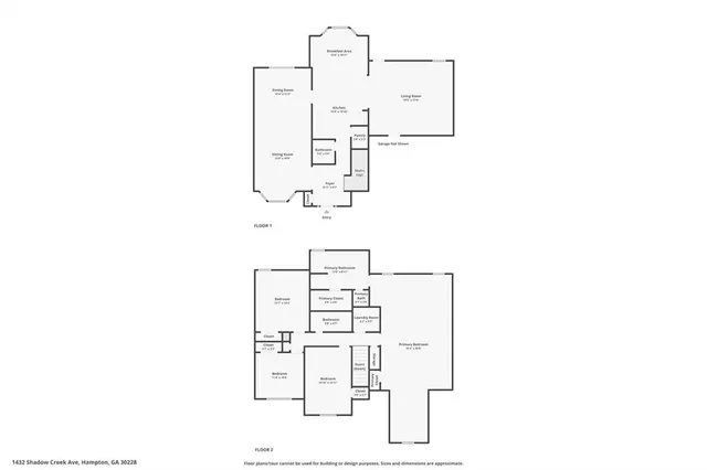 $314,500 | 1432 Shadow Creek Avenue, Hampton, GA 30228
