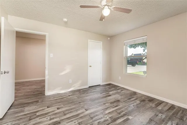 wooden floor in an empty room