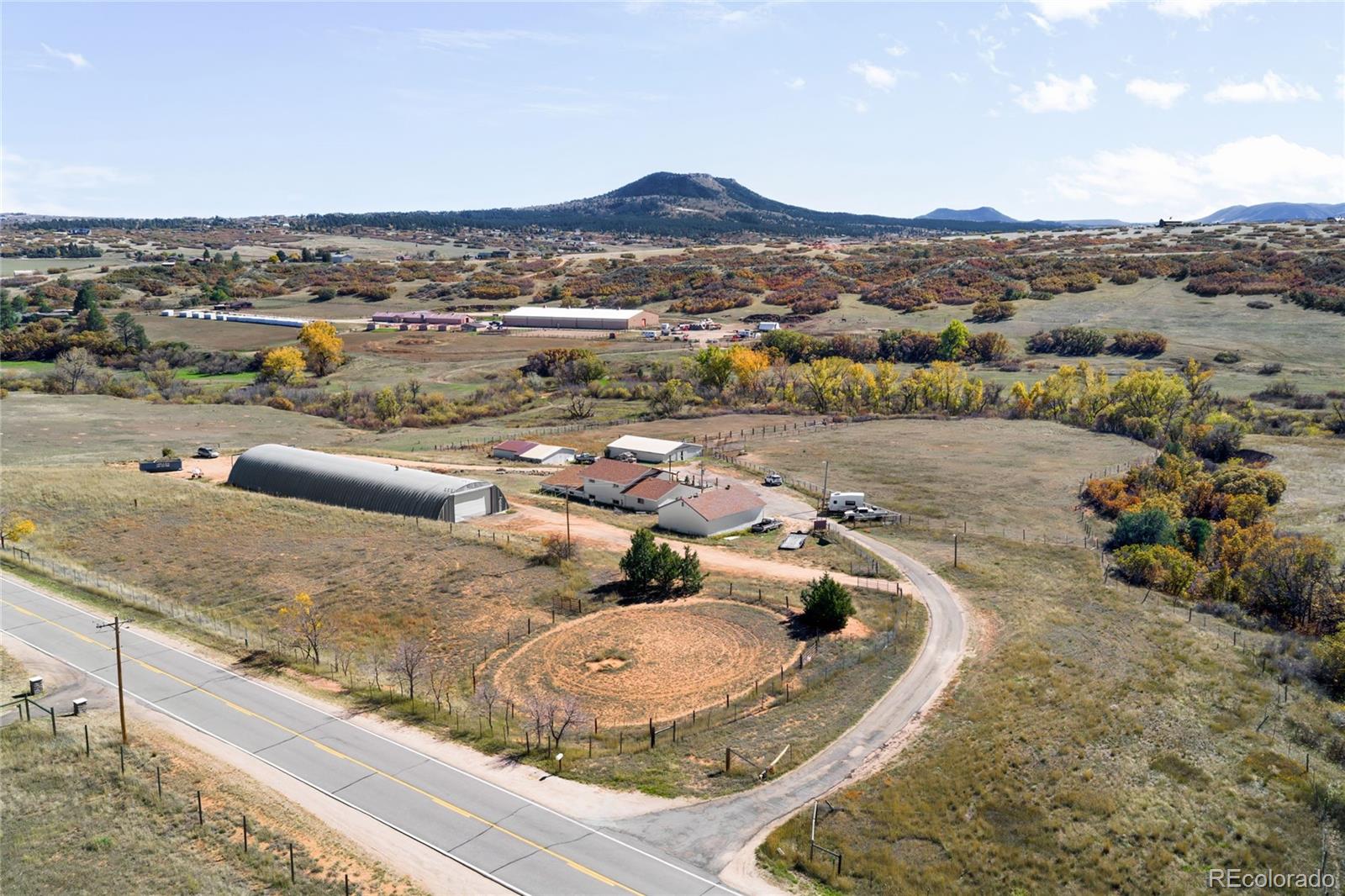 5354 Jackson Creek Road Sedalia, CO 80135 - Photo 42 of 47 an aerial view of a
