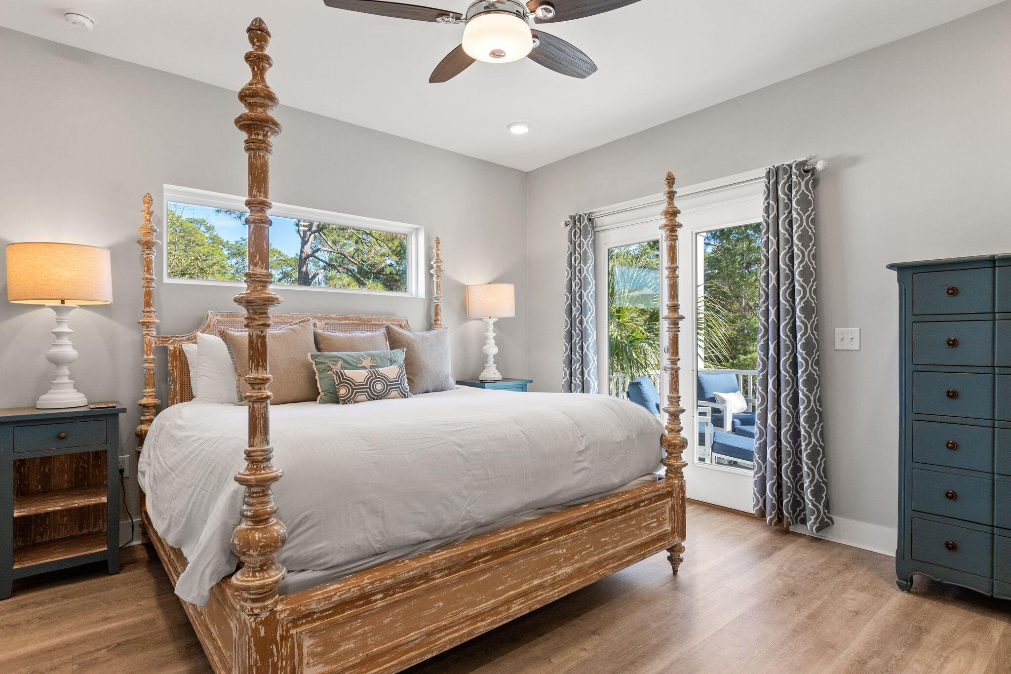 72 Magical Place Santa Rosa Beach, FL 32459 - Photo 15 of 44 a bed room with a bed and a window