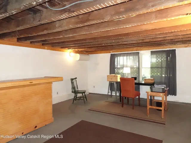 a view of workspace with furniture