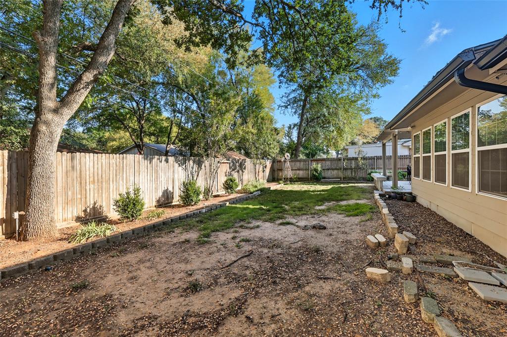 2908 Steve Drive Hurst, TX 76054 - Photo 39 of 40 a view of backyard with green space