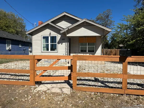 front view of a house with a street