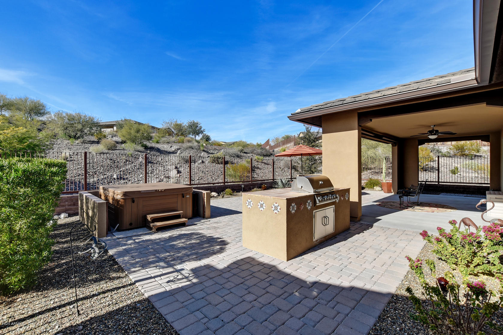 3241 Rising Sun Ridge Wickenburg, AZ 85390 - Photo 28 of 53 30-Backyard Spa