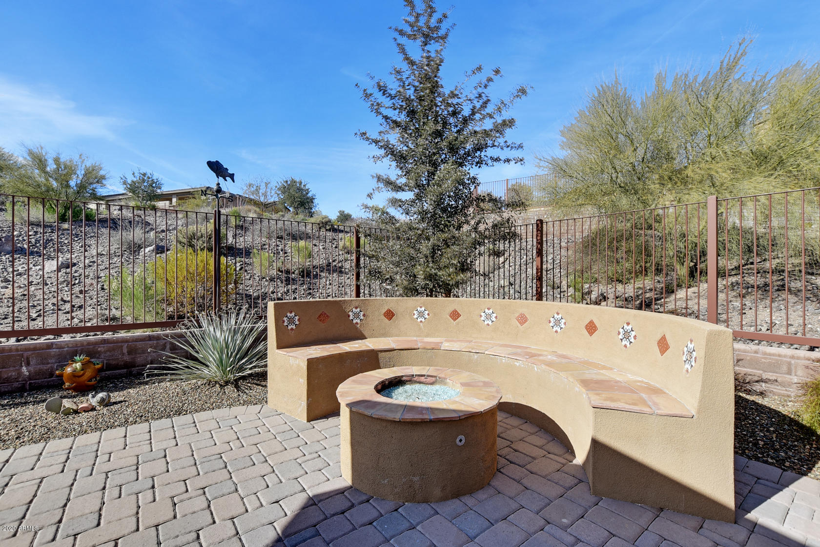3241 Rising Sun Ridge Wickenburg, AZ 85390 - Photo 31 of 53 33-Backyard Firepit