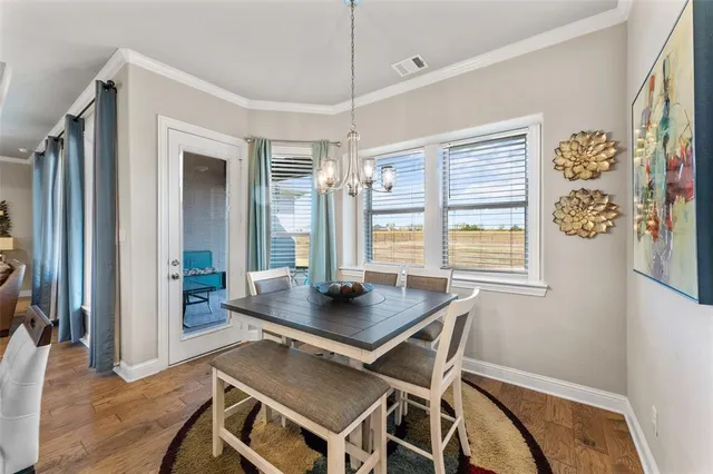 a workspace with furniture and window