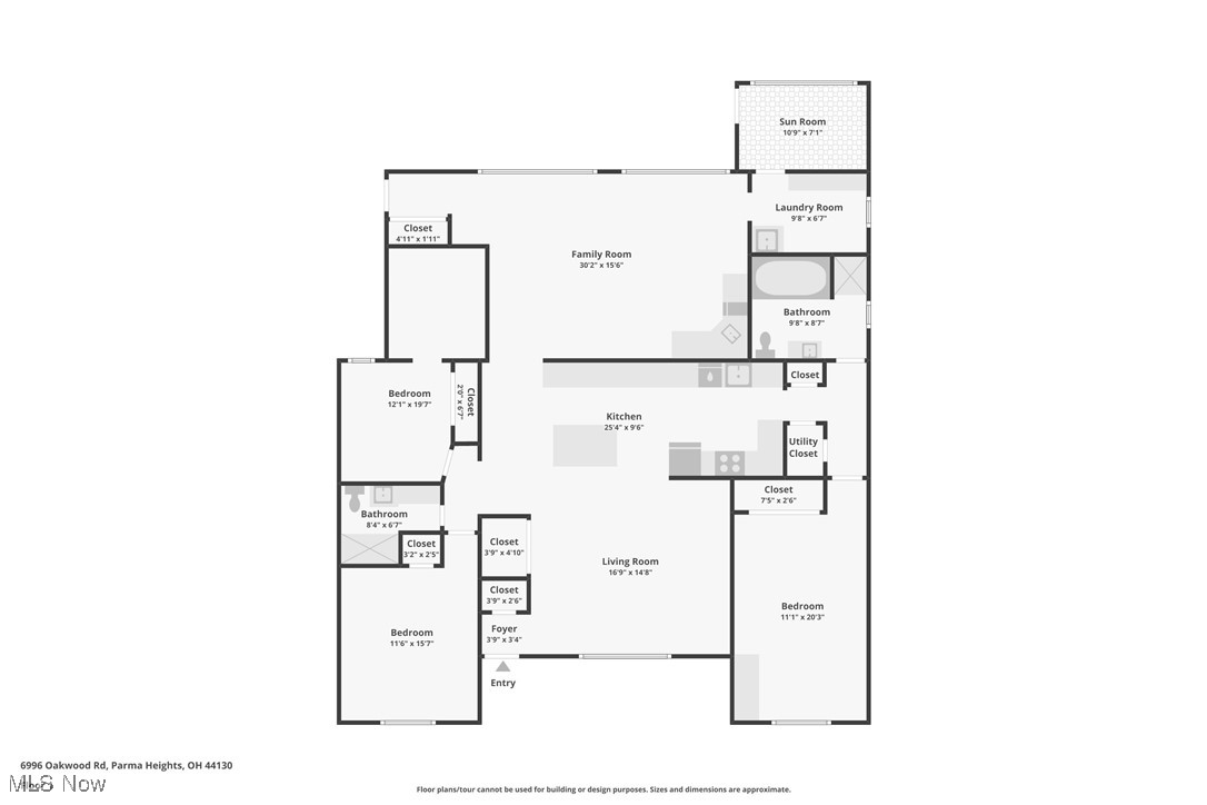 6996 Oakwood Road Parma Heights, OH 44130 - Photo 32 of 32 Floor plan