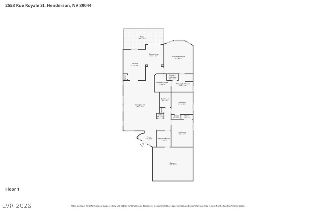 2553 Rue Royale Street Henderson, NV 89044 - Photo 29 of 29