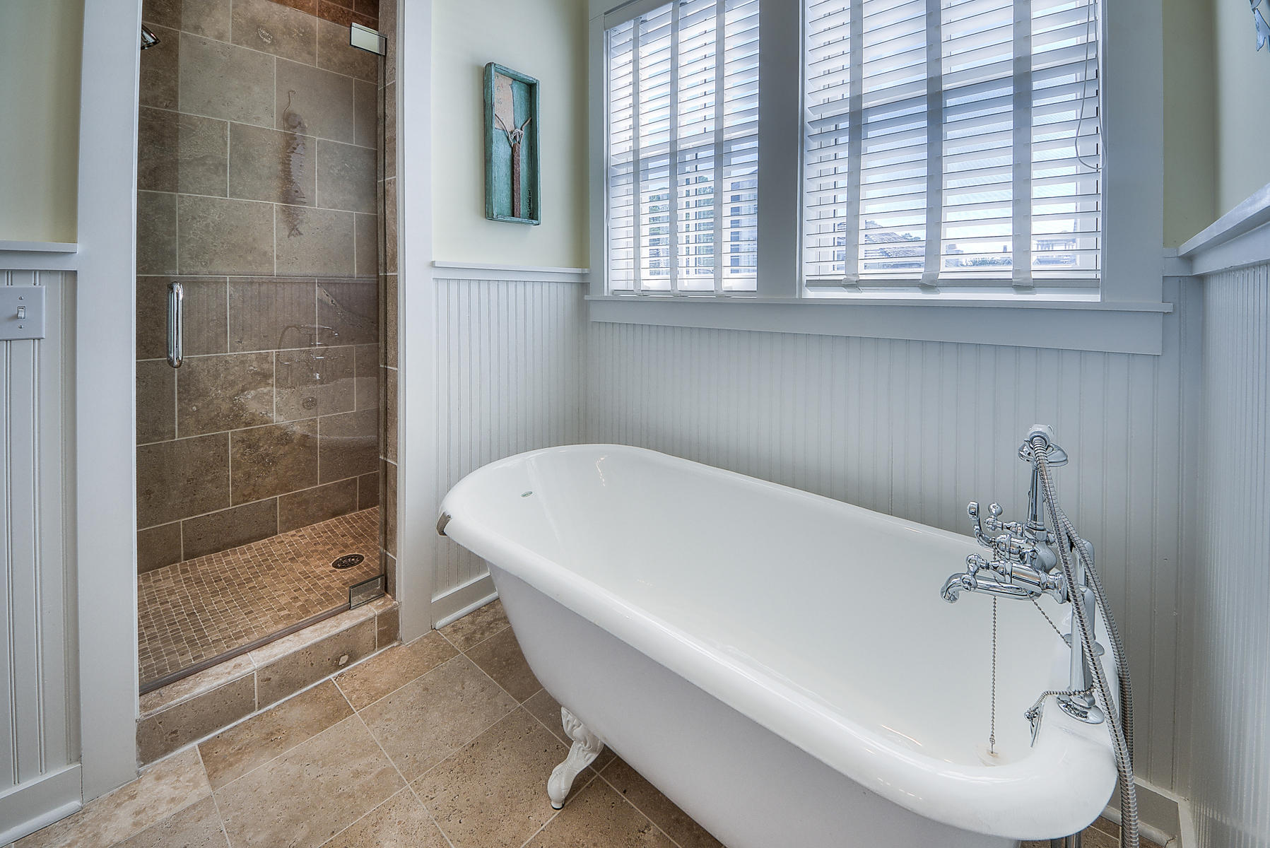 295 Salt Lane Inlet Beach, FL 32461 - Photo 22 of 26 a bath tub sitting in a bathroom next to a window
