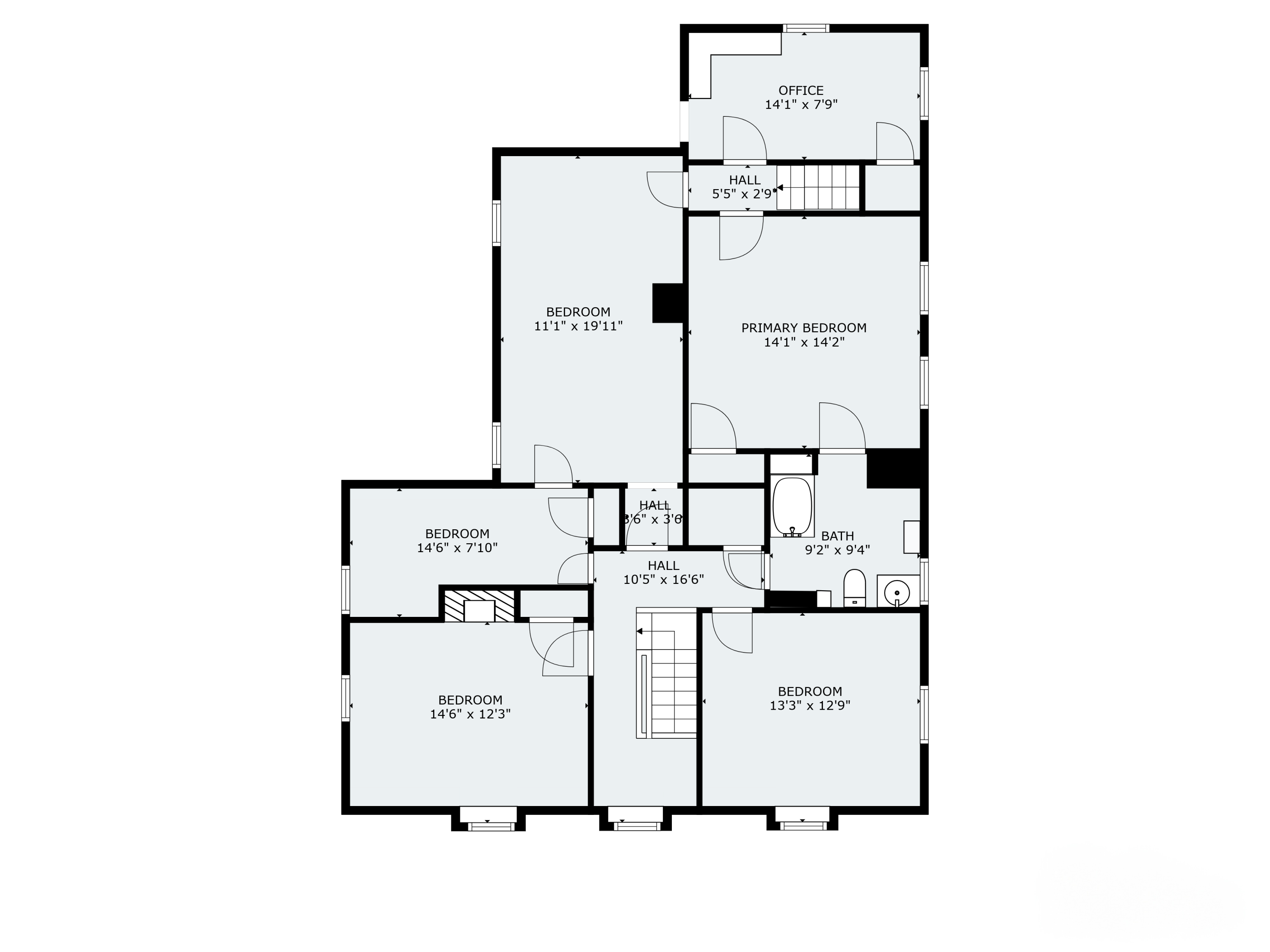 141 Centre Street Bath, ME 04530 - Photo 82 of 88 First Floor Plan