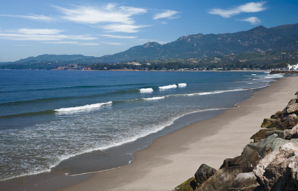 815 Sand Point Road Carpinteria, CA 93013 - Photo 2 of 12 a view of lake with mountain