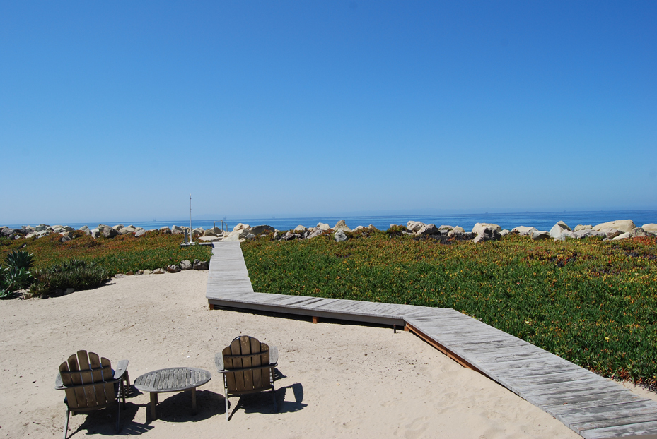 815 Sand Point Road Carpinteria, CA 93013 - Photo 3 of 12 a view of a terrace sink and outdoor space
