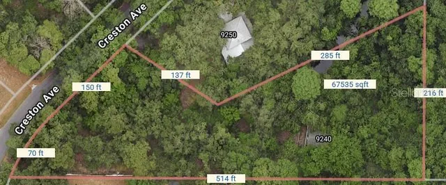 a view of a sign board