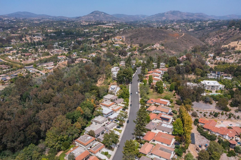 3112 Via De Caballo Encinitas, CA 92024 - Photo 21 of 31 an aerial view of mountain with residential house and mountain view