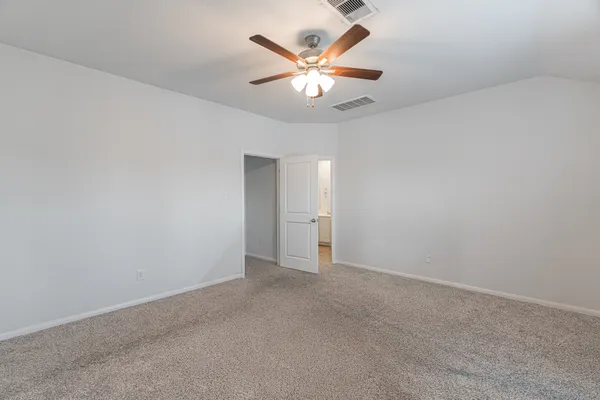 a bathroom with 2 sink and a mirror