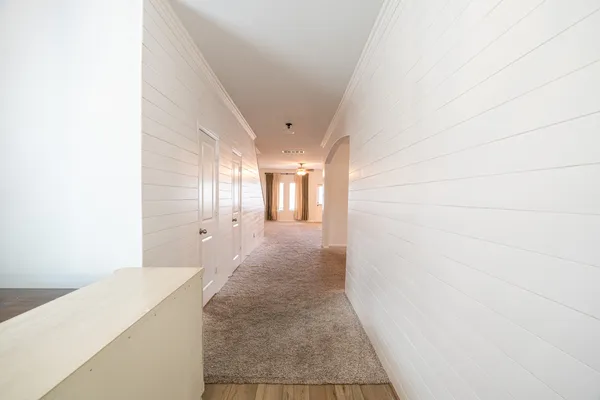 a entryway of a house