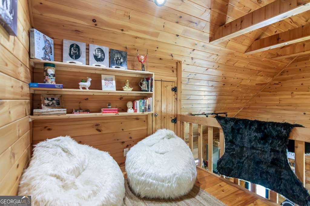 16 Toccoa Ridge Road, Unit 8 Mineral Bluff, GA 30559 - Photo 20 of 35 a view of staircase with open kitchen