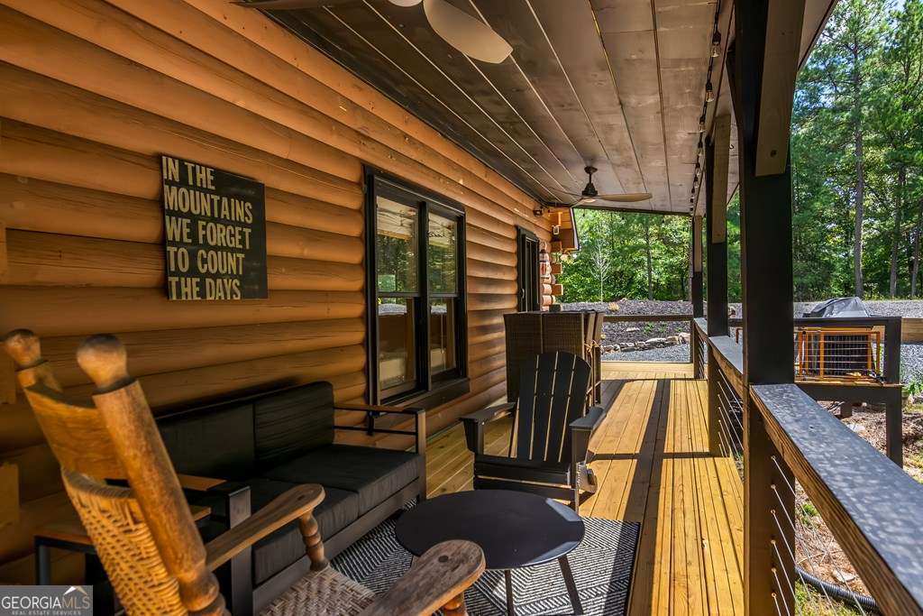 16 Toccoa Ridge Road, Unit 8 Mineral Bluff, GA 30559 - Photo 33 of 35 a view of outdoor space with seating