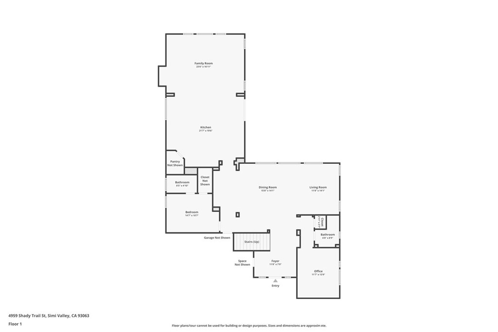 4959 Shady Trail Street Simi Valley, CA 93063 - Photo 39 of 40 a picture of floor plan