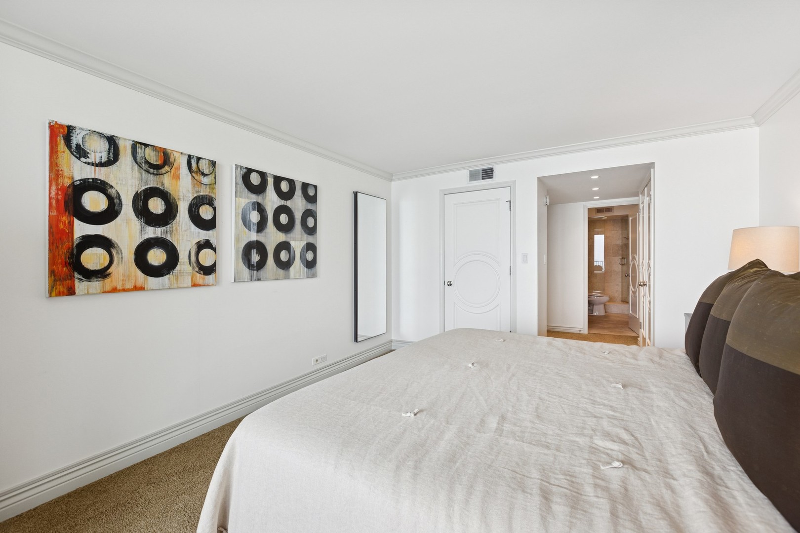 1212 North Lake Shore Drive, Unit 16BS Chicago, IL 60610 - Photo 21 of 26 a bedroom with a bed and a window