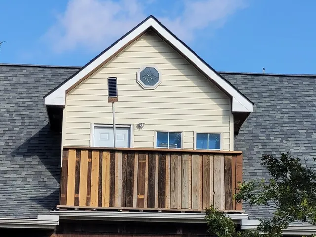 a view of a house with balcony