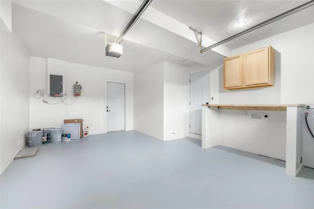 a view of a hallway view with staircase