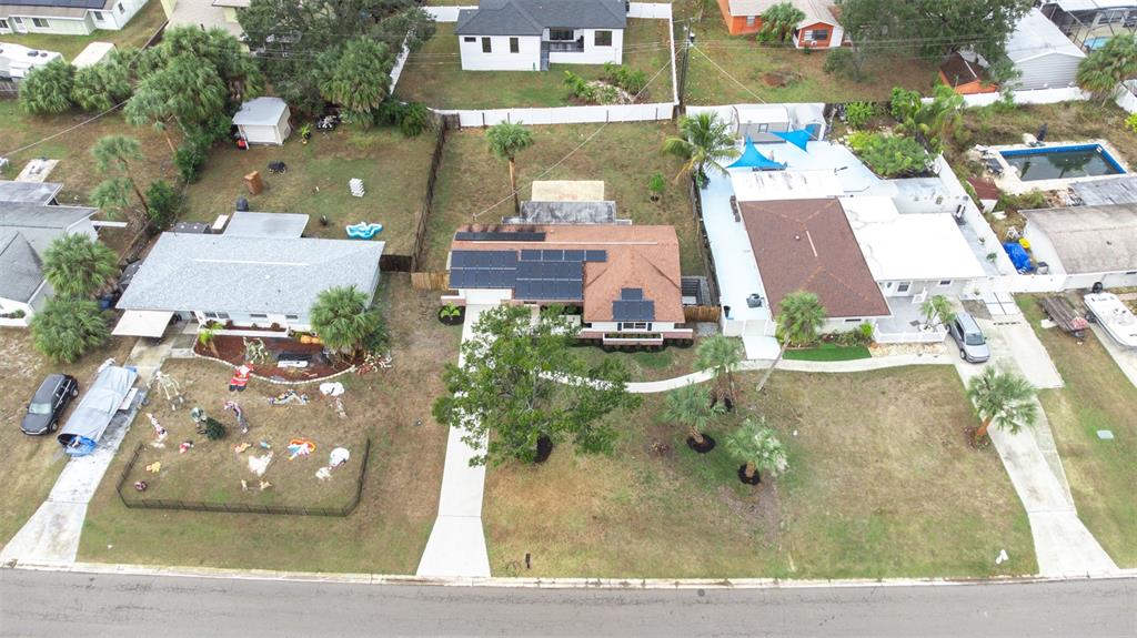 6312 Fairway Boulevard Apollo Beach, FL 33572 - Photo 48 of 58 an aerial view of a house with a yard