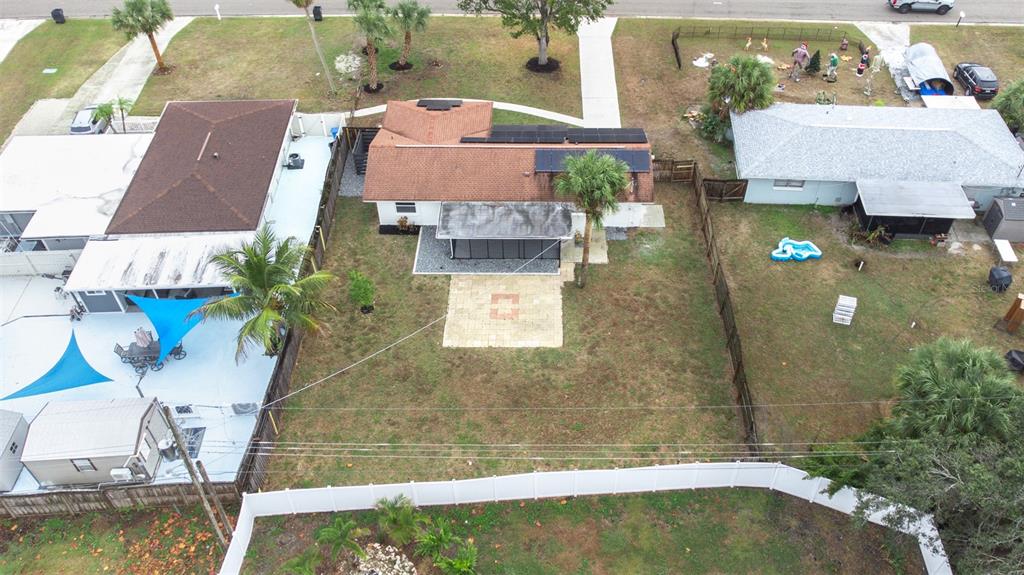6312 Fairway Boulevard Apollo Beach, FL 33572 - Photo 52 of 58 an aerial view of a house with swimming pool