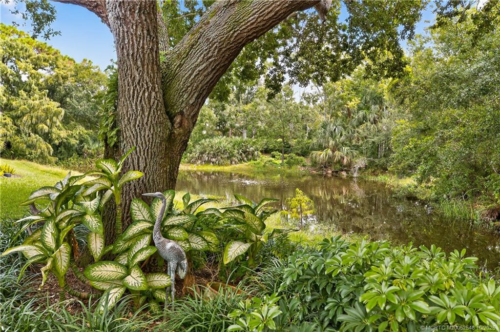 13009 Harbour Ridge Boulevard Palm City, FL 34990 - Photo 27 of 38 a view of a garden