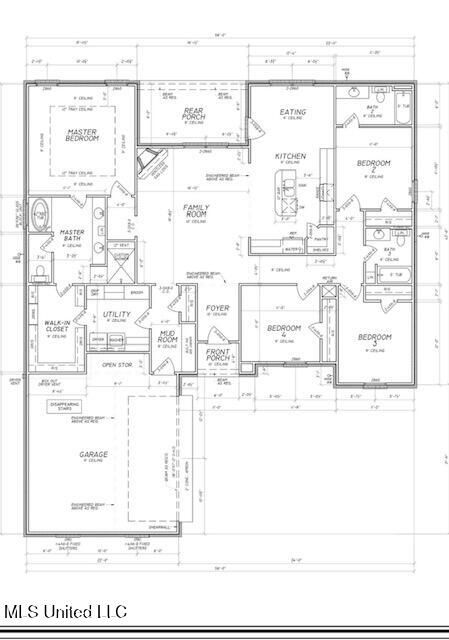 228 Bronson Bend Flowood, MS 39232 - Photo 16 of 16 Floor Plans