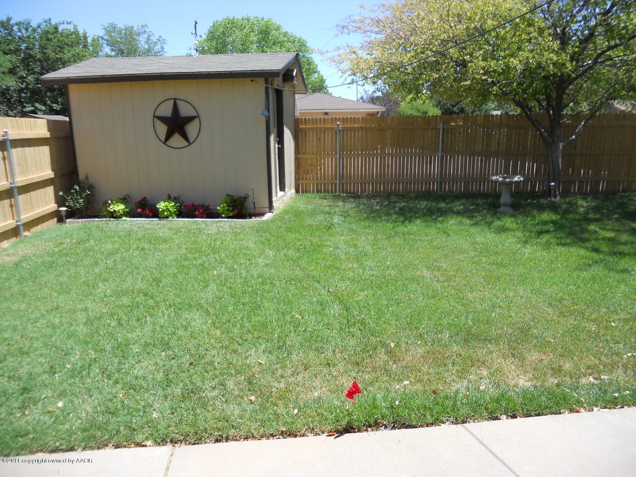 6509 Drexel Road Amarillo, TX 79109 - Photo 13 of 15 Backyard 1