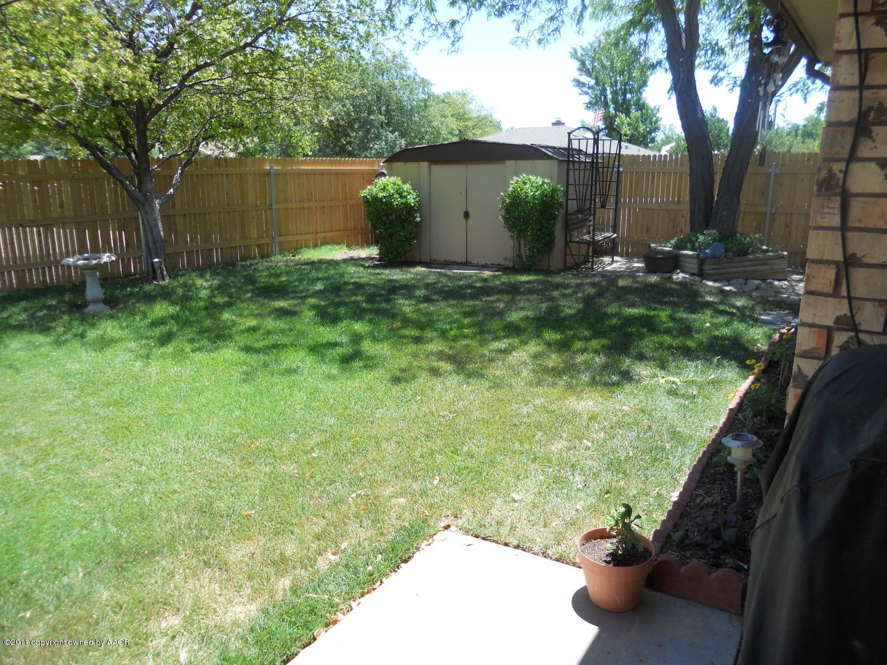 6509 Drexel Road Amarillo, TX 79109 - Photo 14 of 15 Backyard 2