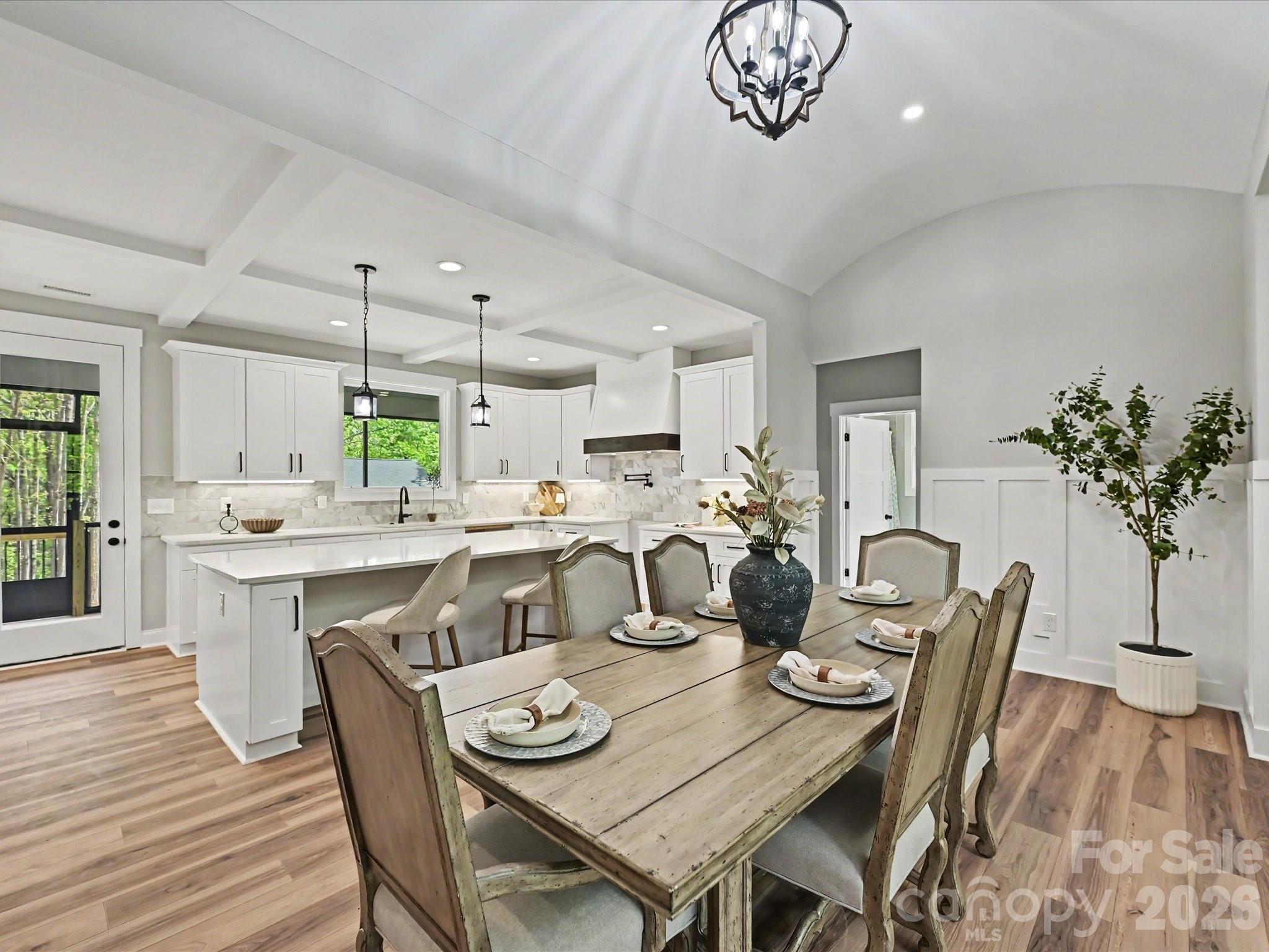 5310 West Liberty Hill Road York, SC 29745 - Photo 7 of 29 a view of a dining room with furniture window and wooden floor
