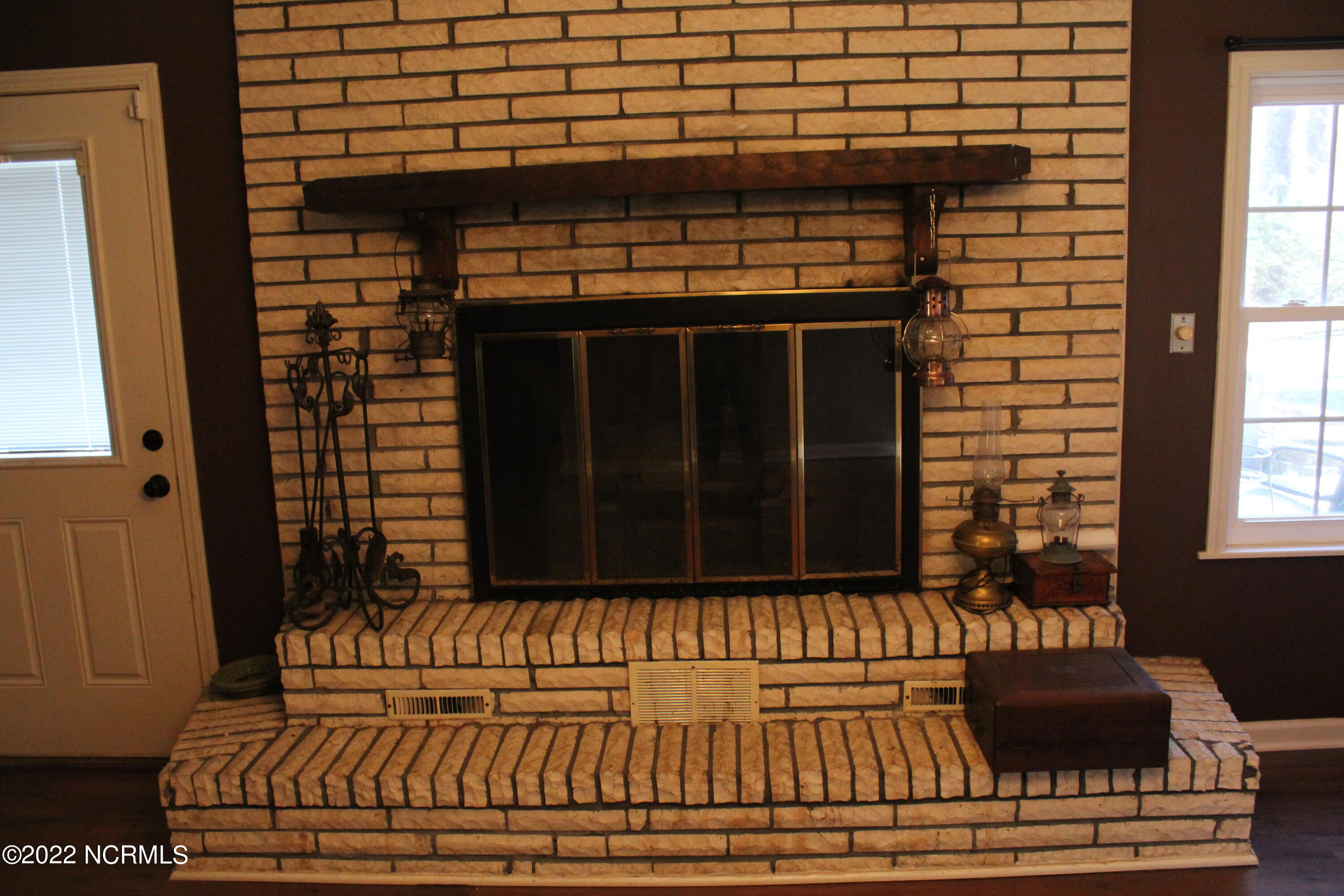 1098 Lake Road Newport, NC 28570 - Photo 21 of 52 Wood Burning Fireplace