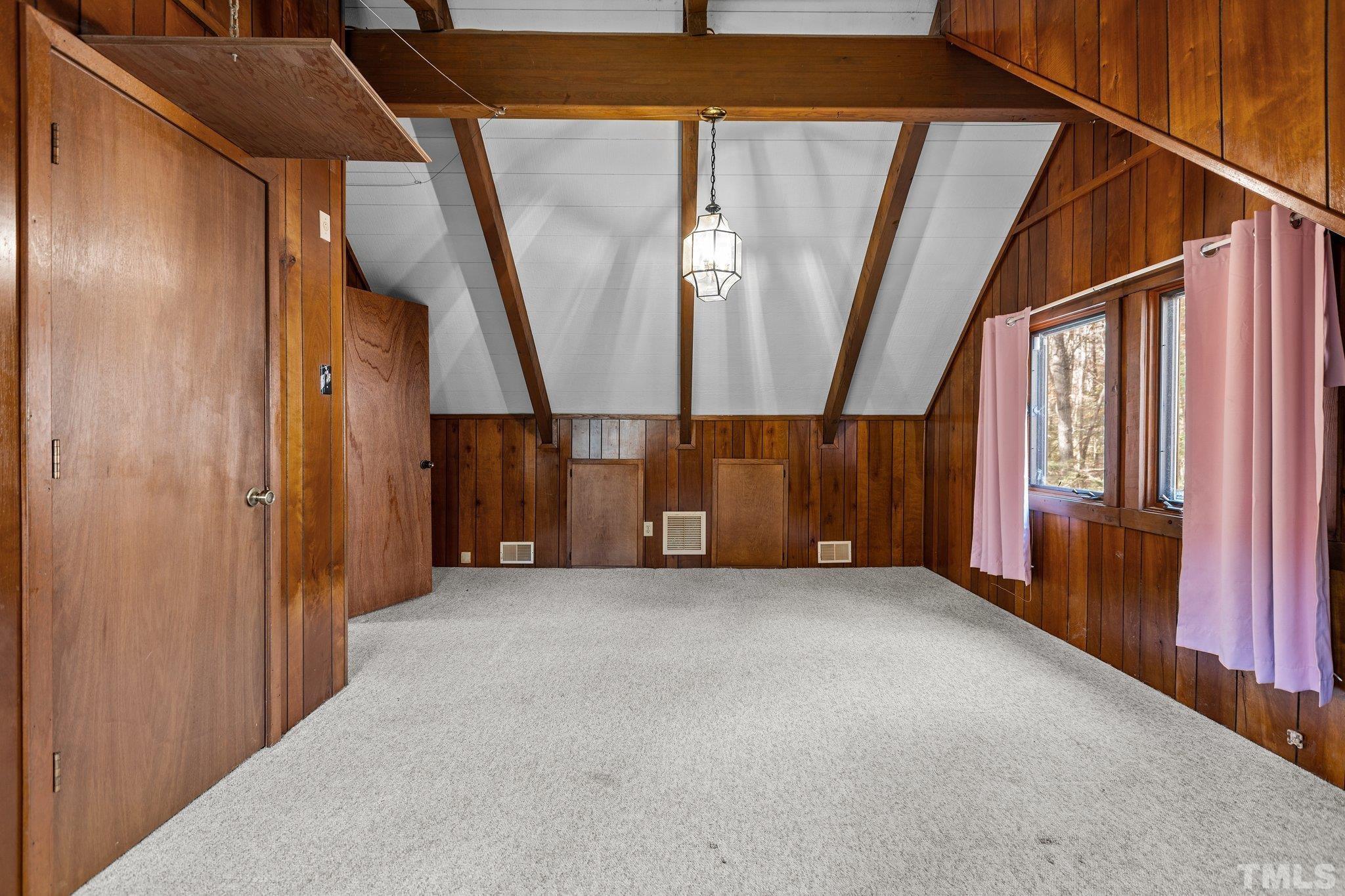 300 Rabbit Run Pittsboro, NC 27312 - Photo 17 of 38 a view of an empty room with stairs