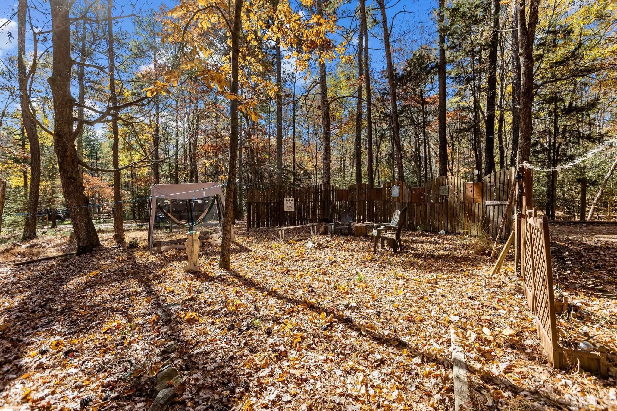 300 Rabbit Run Pittsboro, NC 27312 - Photo 37 of 38 a view of a backyard with trees