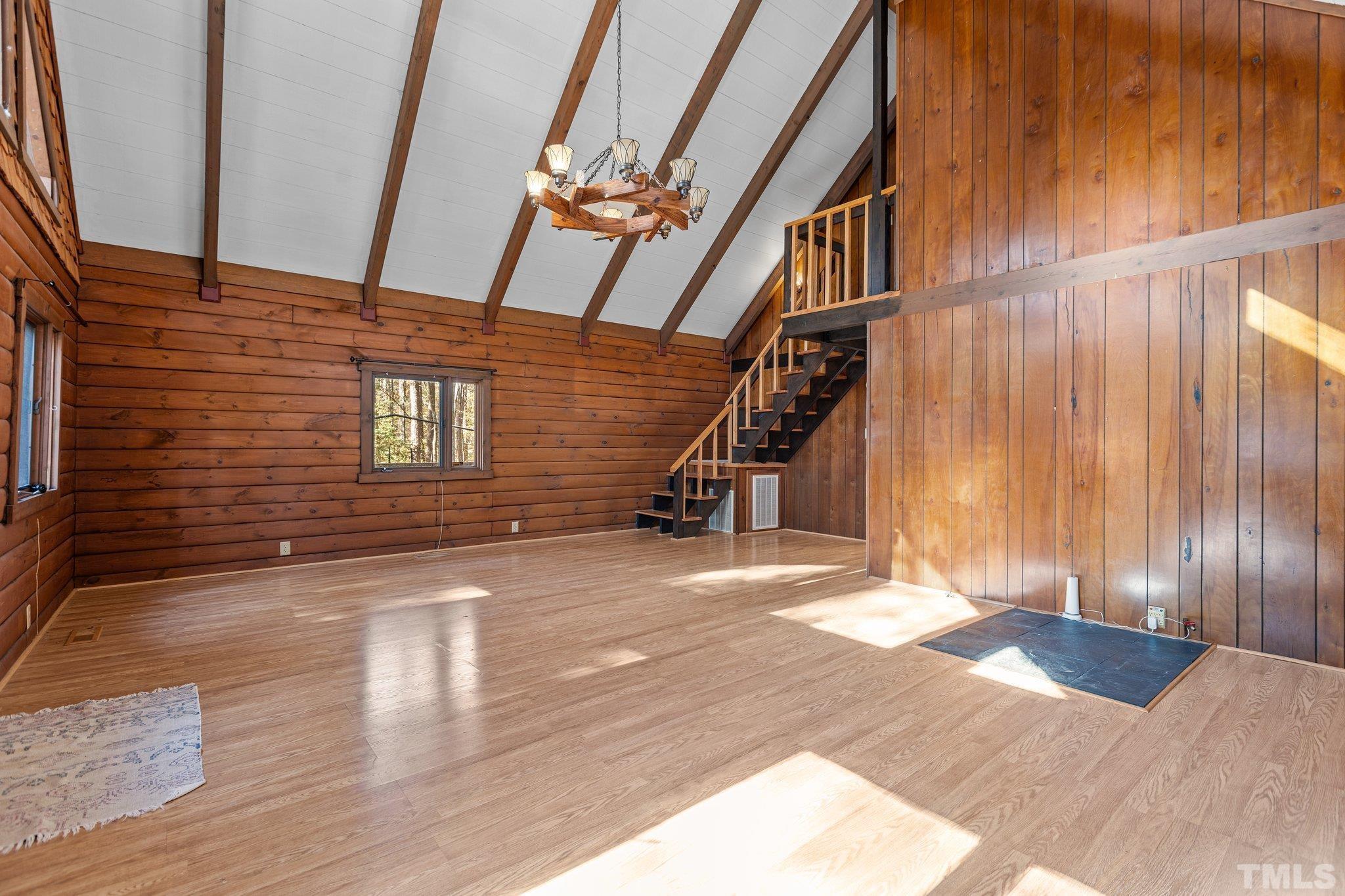 300 Rabbit Run Pittsboro, NC 27312 - Photo 6 of 38 a view of an entryway with wooden floor