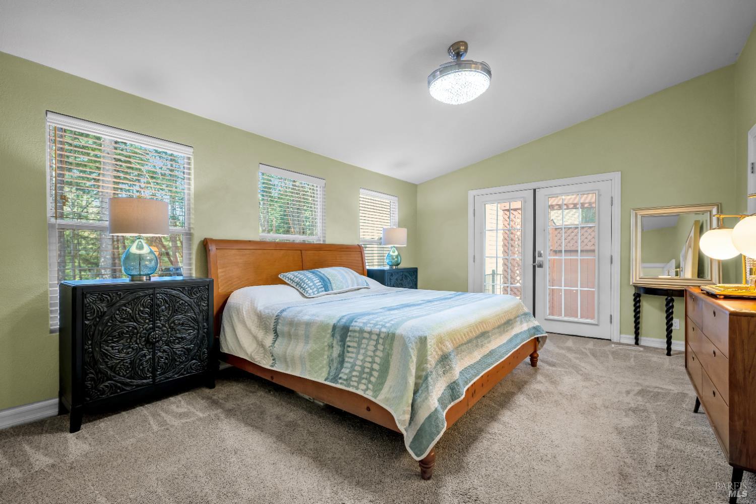 22945 Ridge Road Willits, CA 95490 - Photo 19 of 48 a bedroom with a bed dresser and a window