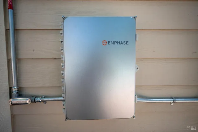 a close up of a sign