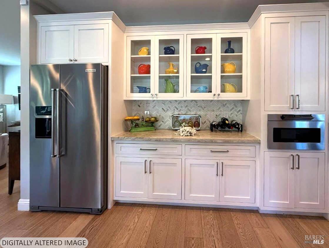 3726 Cannes Place Santa Rosa, CA 95403 - Photo 21 of 68 The stainless refrigerator is also included in the sale of this home.
