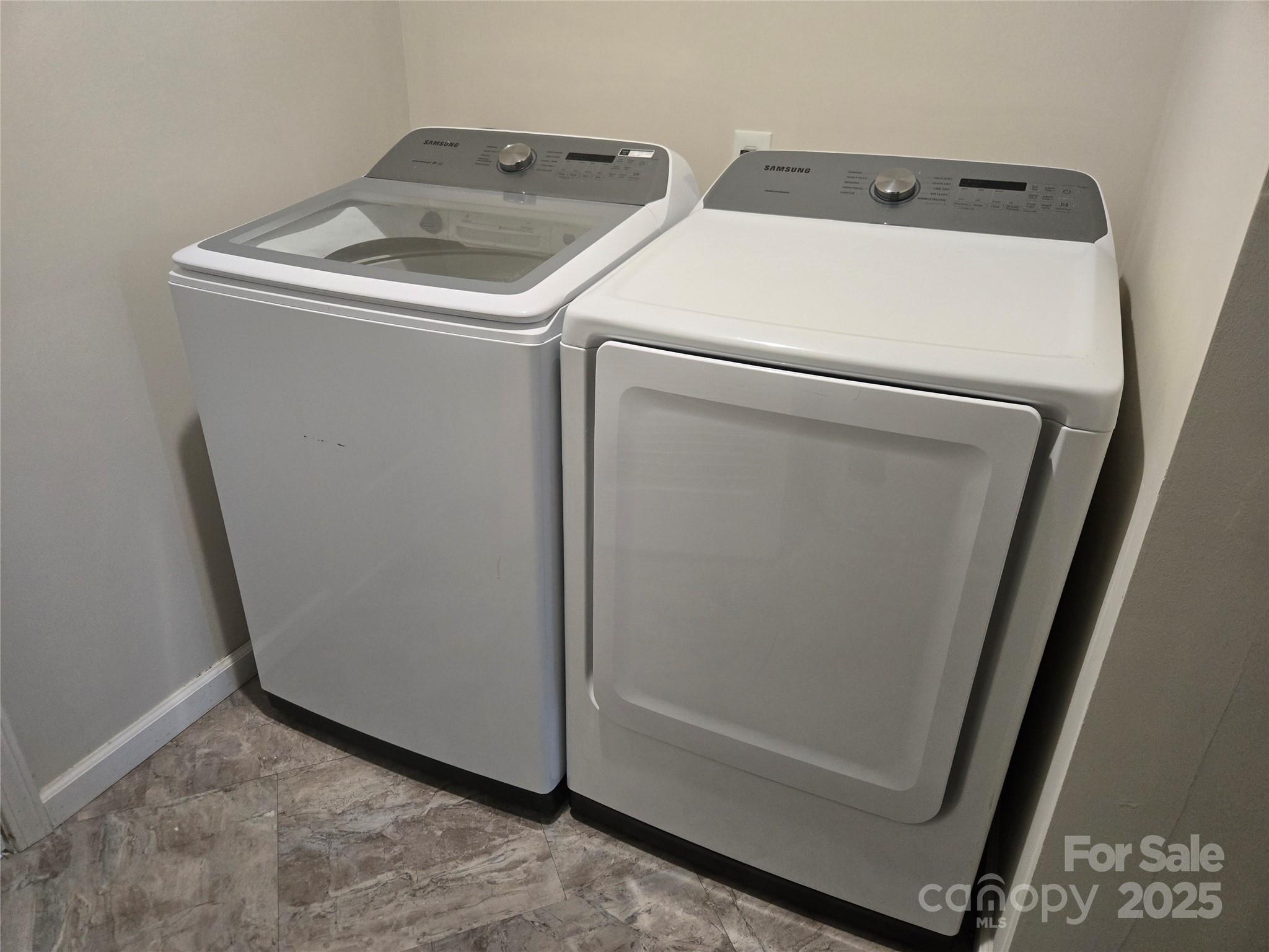 7214 Fox Hunt Road Charlotte, NC 28212 - Photo 18 of 24 a utility room with dryer and washer