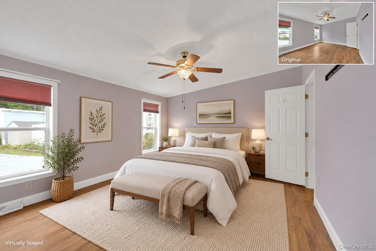 9 Rivercrest Road, Unit 15 Fort Montgomery, NY 10922 - Photo 8 of 45 Wood-finish flooring with light-colored walls and crown molding