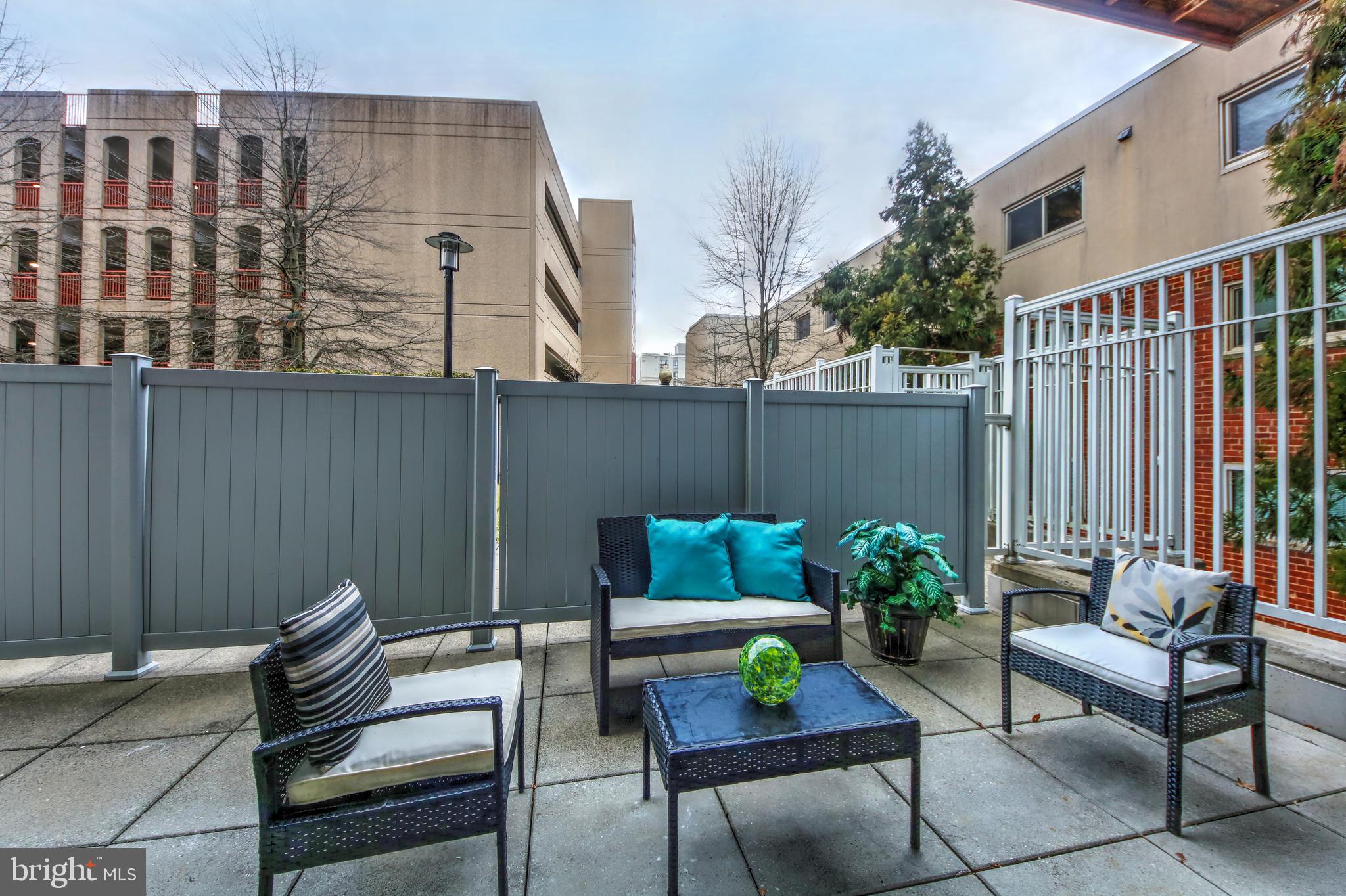 8045 Newell Street, Unit 118 Silver Spring, MD 20910 - Photo 17 of 27 Large terrace