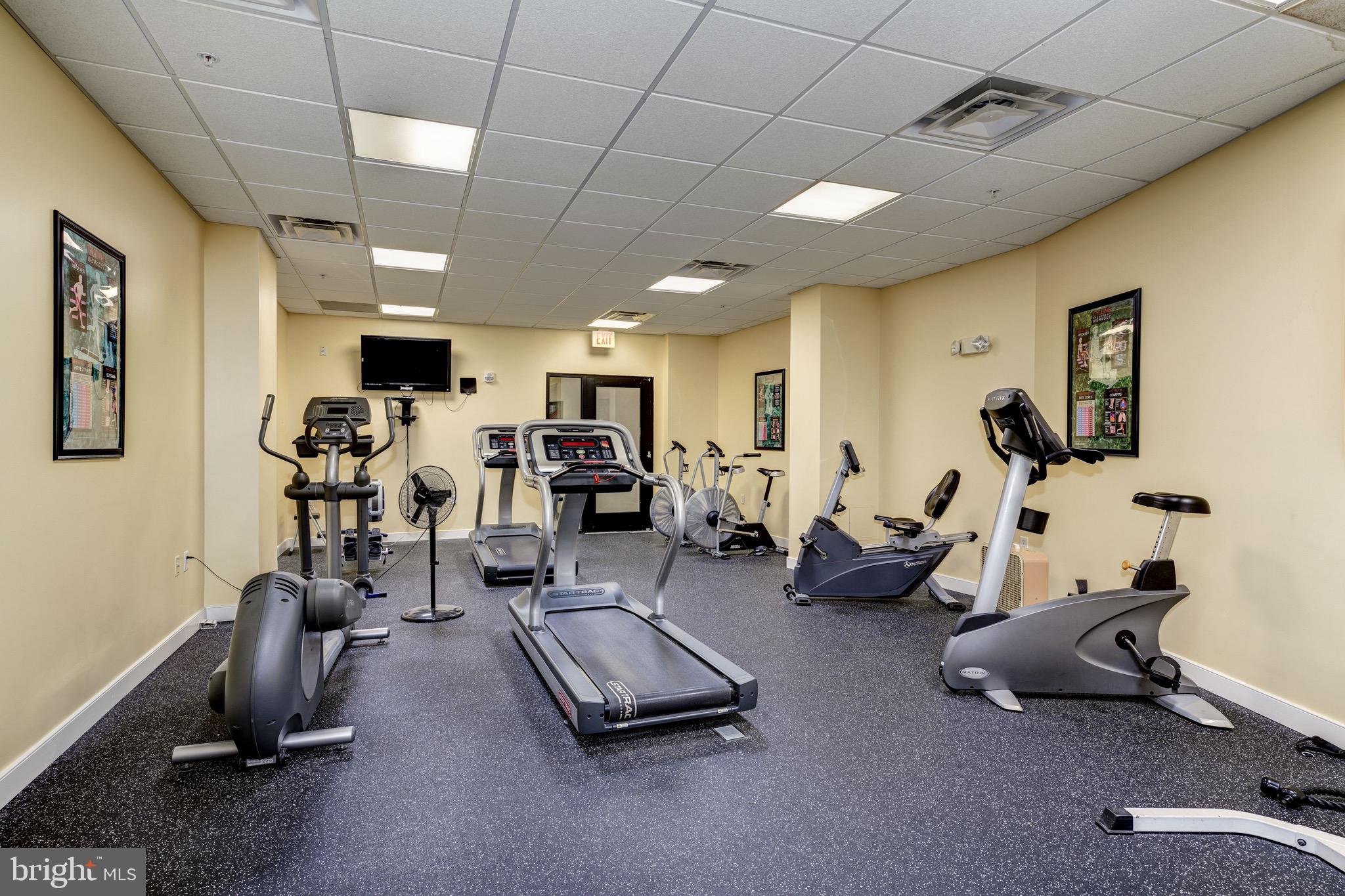 8045 Newell Street, Unit 118 Silver Spring, MD 20910 - Photo 20 of 27 Onsite fitness center