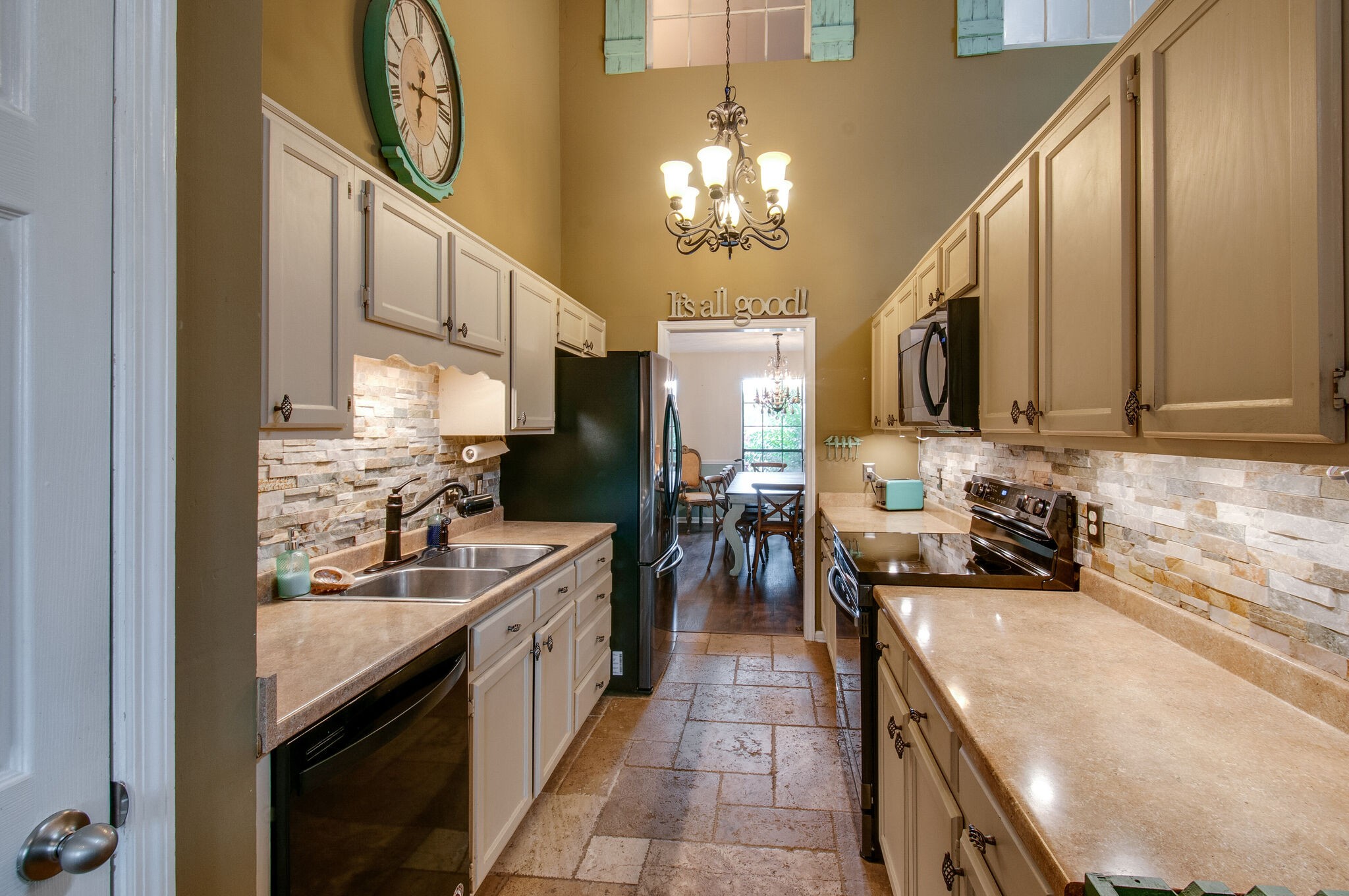 904 Fallview Trail Nashville, TN 37211 - Photo 14 of 38 a kitchen with stainless steel appliances a sink stove and cabinets