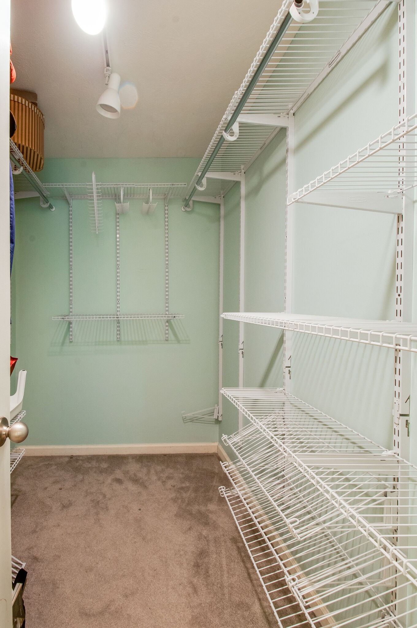 904 Fallview Trail Nashville, TN 37211 - Photo 20 of 38 a bedroom with a bed and a chandelier fan