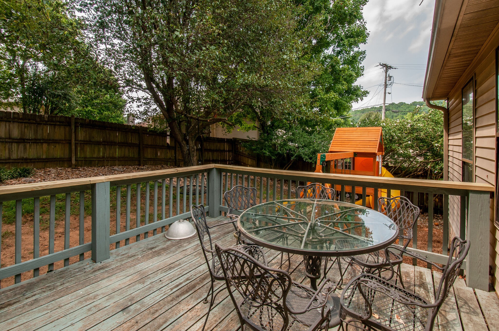 904 Fallview Trail Nashville, TN 37211 - Photo 36 of 38 a view of a chair and table on the deck