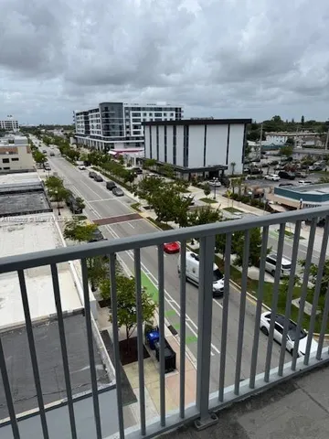 a view of building with a street
