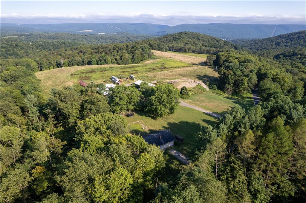 a view of lake with mountain