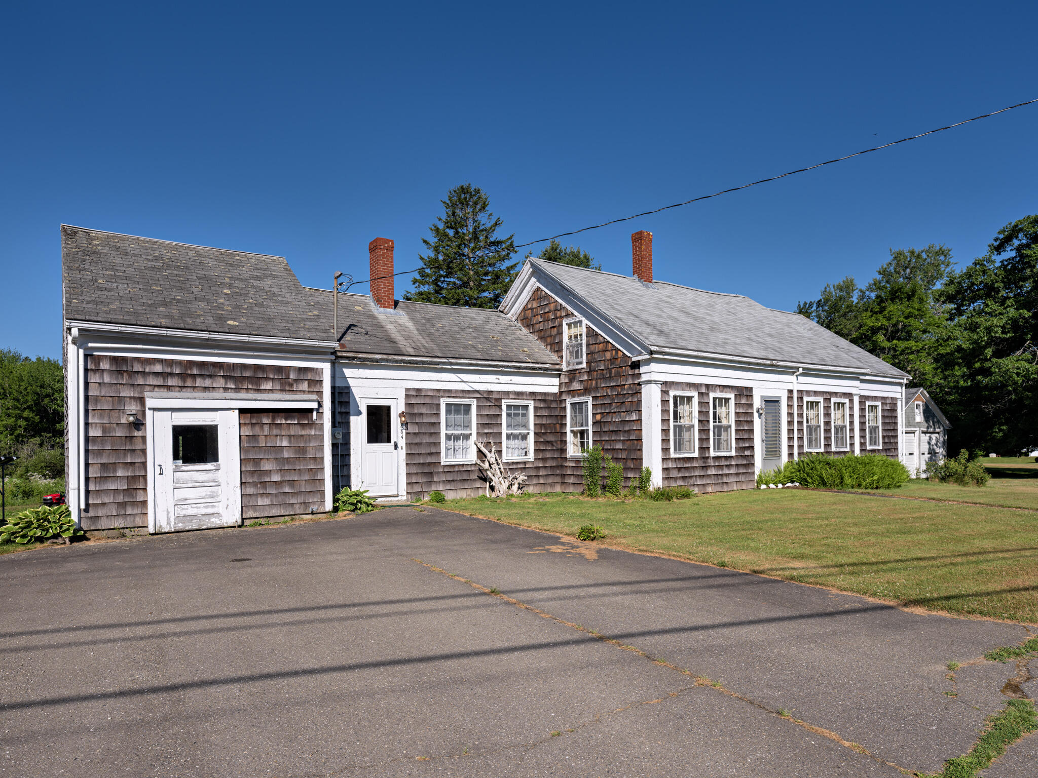 884 River Road St. George, ME 04860 - Photo 54 of 55 Paved Driveway & Attached 2 Story Shed